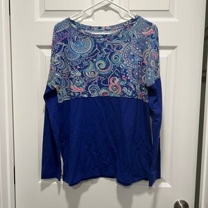 Lilly Pulitzer Long Sleeve T Shirt size Medium